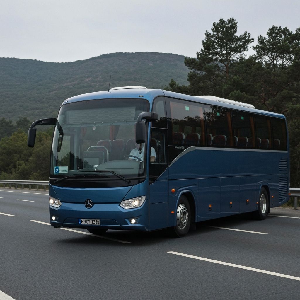 Buses modernos y cómodos