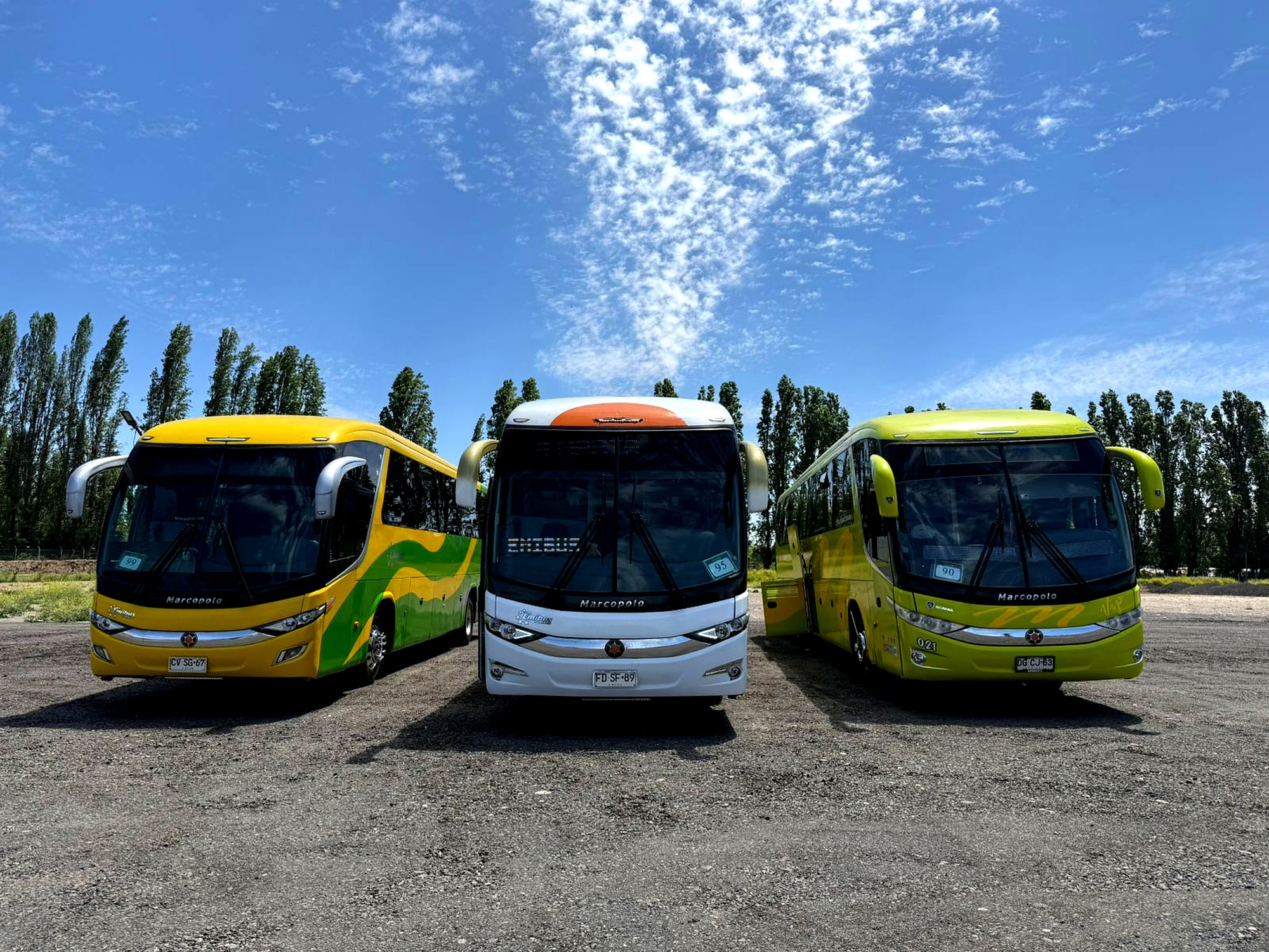 Bus EmiBus 39 - Flota moderna y confortable